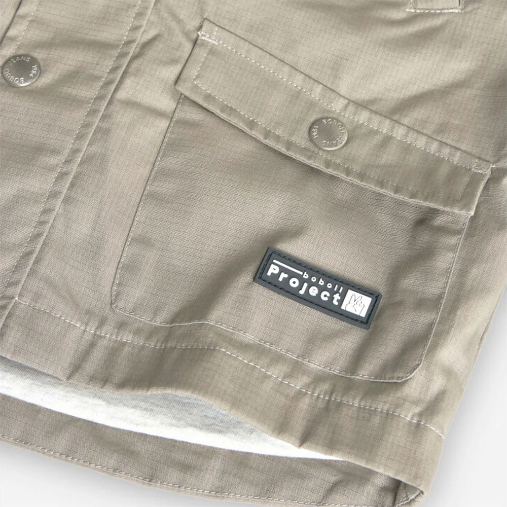 Boboli Technical Fabric Parka