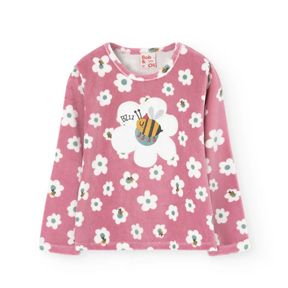 Boboli Velour Langarm-pyjama Boboli Velour Langarm-pyjama