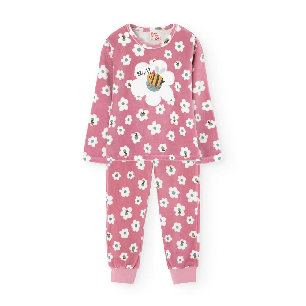 Boboli Velour Langarm-pyjama Boboli Velour Langarm-pyjama