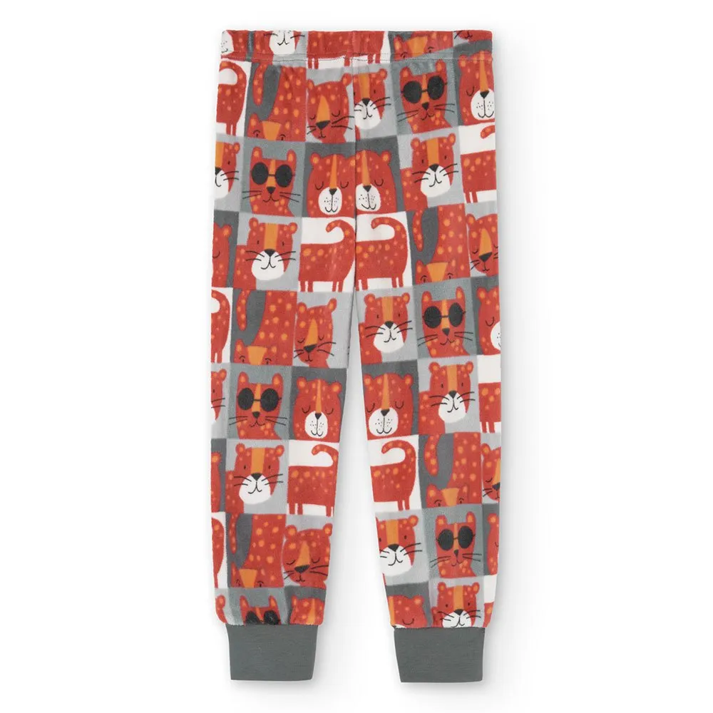 Boboli Velour Schlafanzug Boboli Velour Schlafanzug