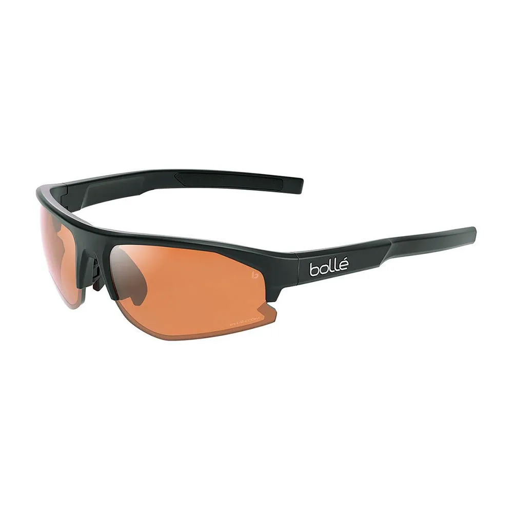 Bollé Bolt S 2.0 Photochrome Sonnenbrille, Black matte, Photochromatic Phantom Brown Gun/CAT1-3 Bollé Bolt S 2.0 Photochrome Sonnenbrille, Black matte, Photochromatic Phantom Brown Gun/CAT1-3