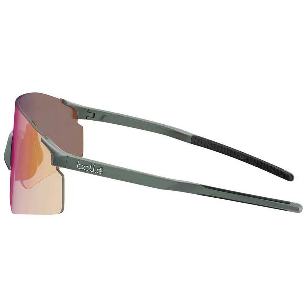Bollé C-icarus Photochrome Sonnenbrille, Mineral green, Clear Ruby Photochromic/CAT0-3