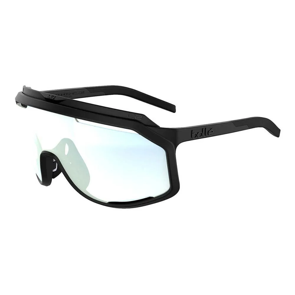 Bollé Chrono Shield Photochrome Sonnenbrille, Black matte, Clear Green/CAT1-3 Bollé Chrono Shield Photochrome Sonnenbrille, Black matte, Clear Green/CAT1-3