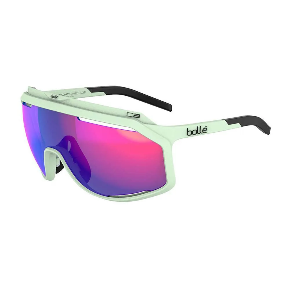 Bollé Chrono Shield Polarisierte Sonnenbrille, Creator green matte, Ultra Violet/CAT3 Bollé Chrono Shield Polarisierte Sonnenbrille, Creator green matte, Ultra Violet/CAT3