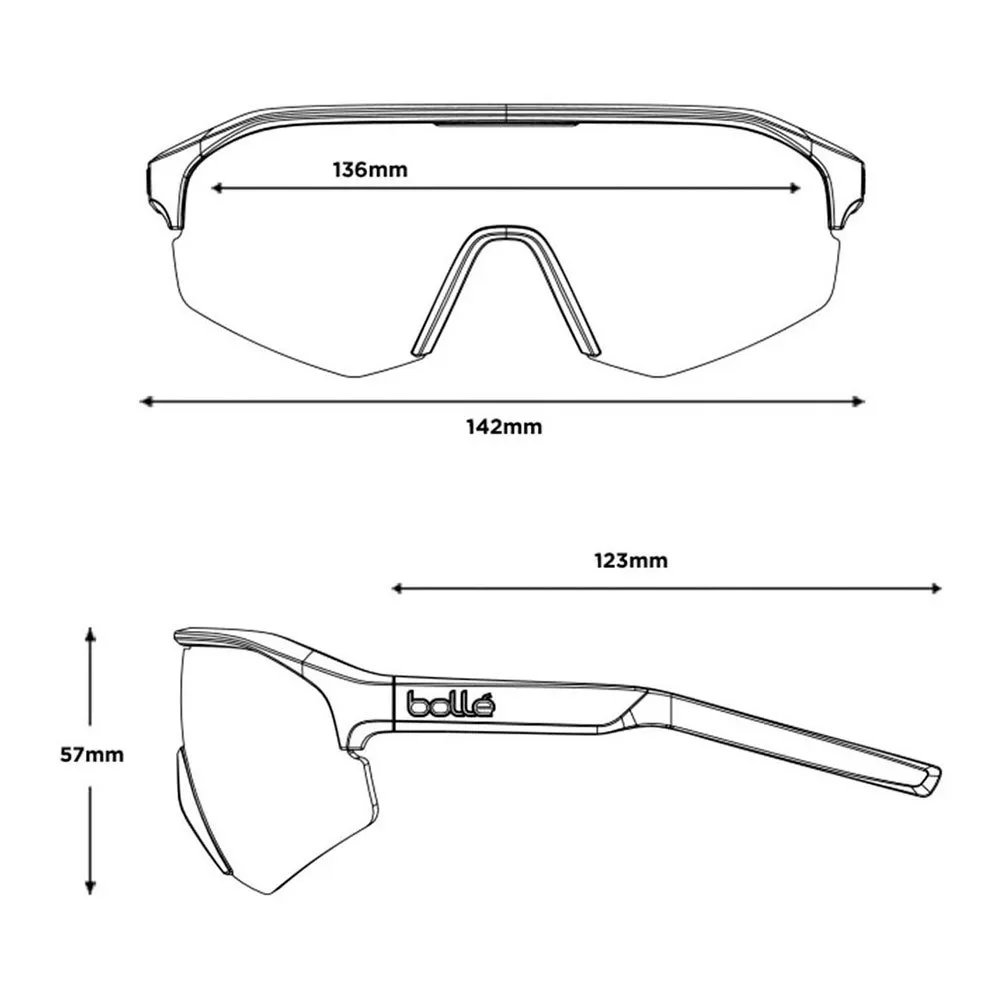Bollé Lightshifter Photochrome Sonnenbrille Bollé Lightshifter Photochrome Sonnenbrille
