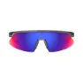 Bollé Micro Edge Polarisierte Sonnenbrille, Titanium matte, Volt-Ultraviolet/CAT3