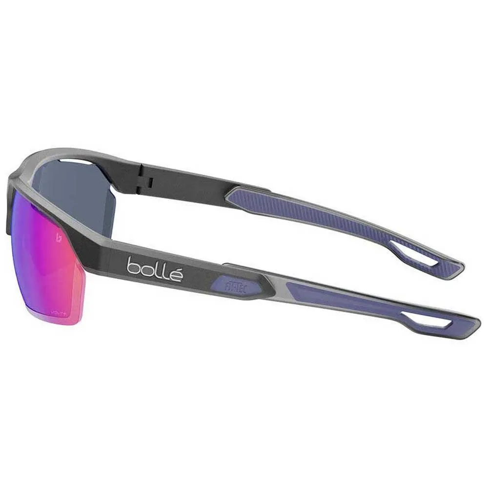 Bollé Victus Pro Polarisierte Sonnenbrille, Titanium matte, Volt+ Ultraviolet Polarized/CAT3 Bollé Victus Pro Polarisierte Sonnenbrille, Titanium matte, Volt+ Ultraviolet Polarized/CAT3