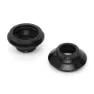 Bombtrack Bt-hc-016 Vorderradnaben-endkappen, Black, One Size