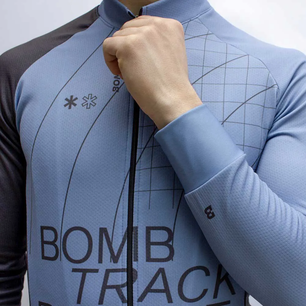 Bombtrack Grids And Guides Langarm-trikot Bombtrack Grids And Guides Langarm-trikot