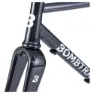Bombtrack Hook Gravel-rahmen, Metallic black, 54