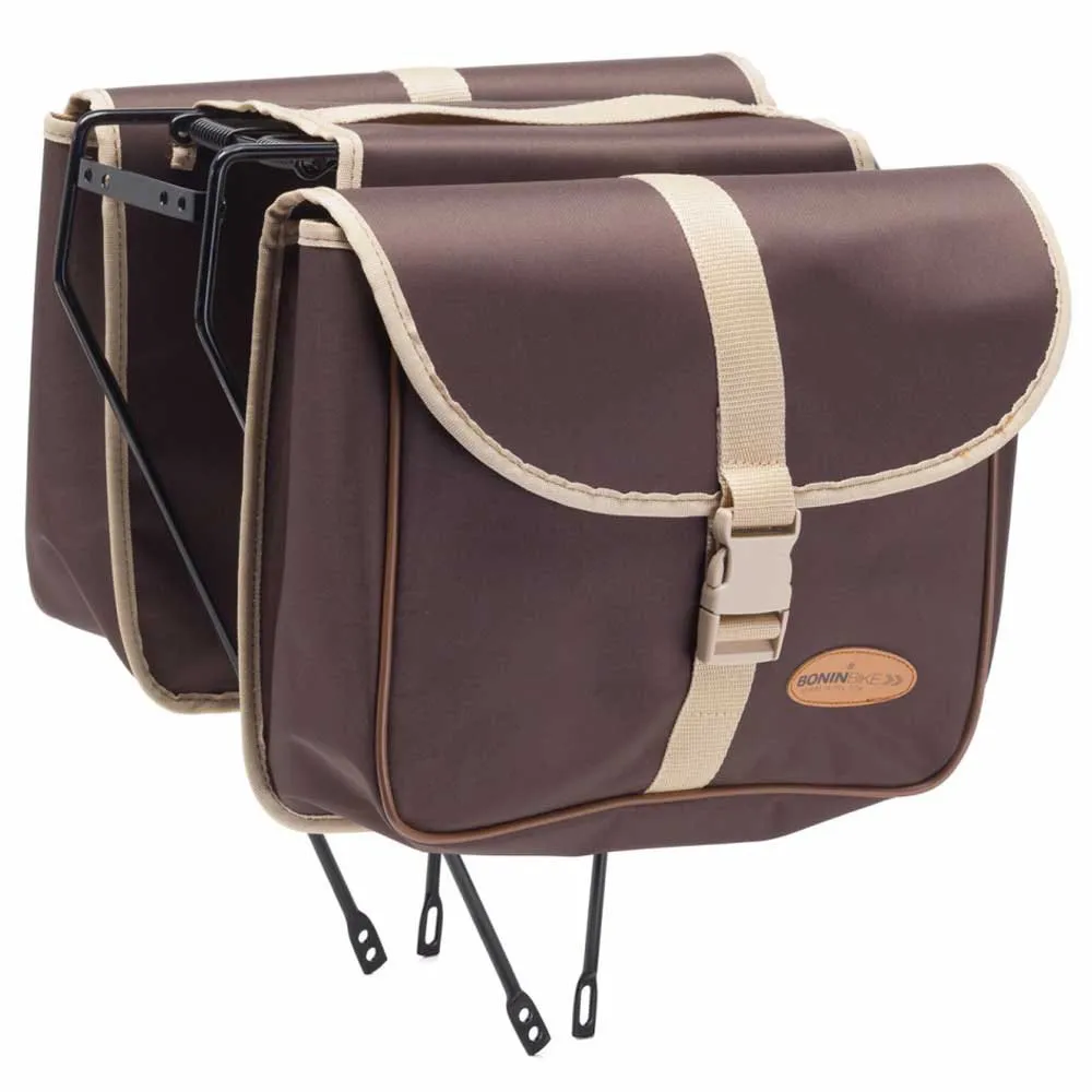 Bonin 142 Fahrradtaschen, Dark brown, One Size Bonin 142 Fahrradtaschen, Dark brown, One Size