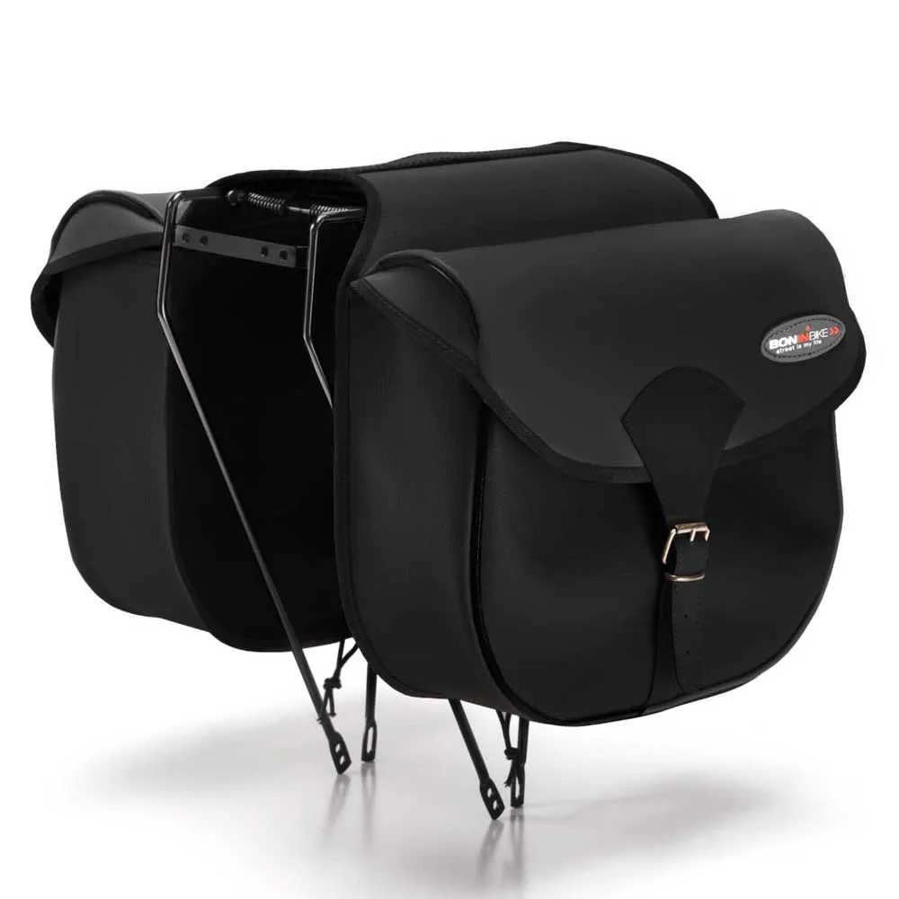 Bonin Bisaccia Fahrradtaschen, Black, One Size Bonin Bisaccia Fahrradtaschen, Black, One Size