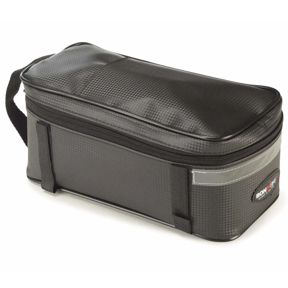 Bonin Carbon Look Gepäckträgertasche, Black, One Size Bonin Carbon Look Gepäckträgertasche, Black, One Size