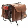 Bonin Eco Leather Fahrradtaschen 14.5l, Brown, One Size