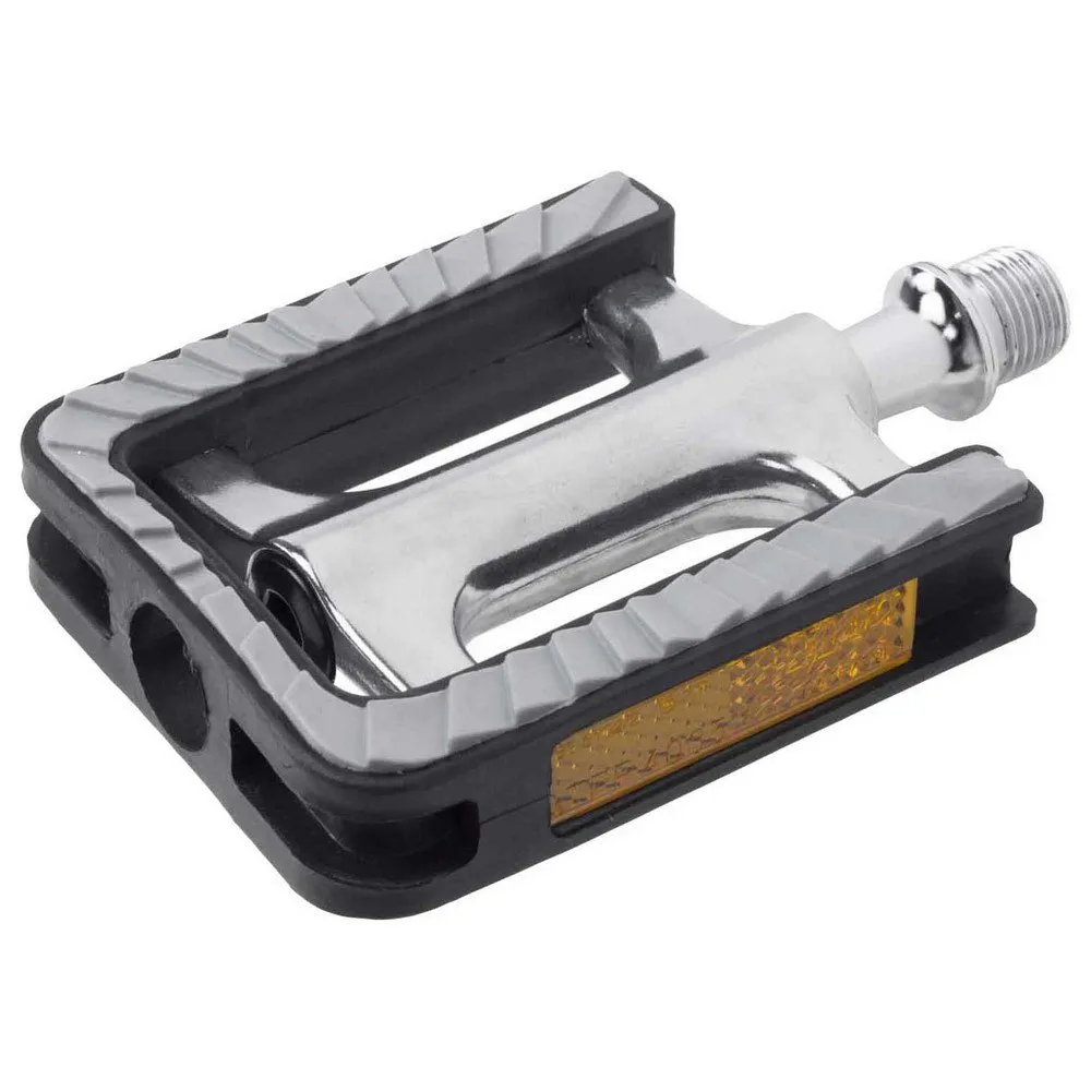 Bonin Fp-930 Pedale, Chrome / black, One Size Bonin Fp-930 Pedale, Chrome / black, One Size