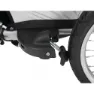 Bonin Ncab Dlx Fahrradanhänger, Red / grey / black, Max 40kg