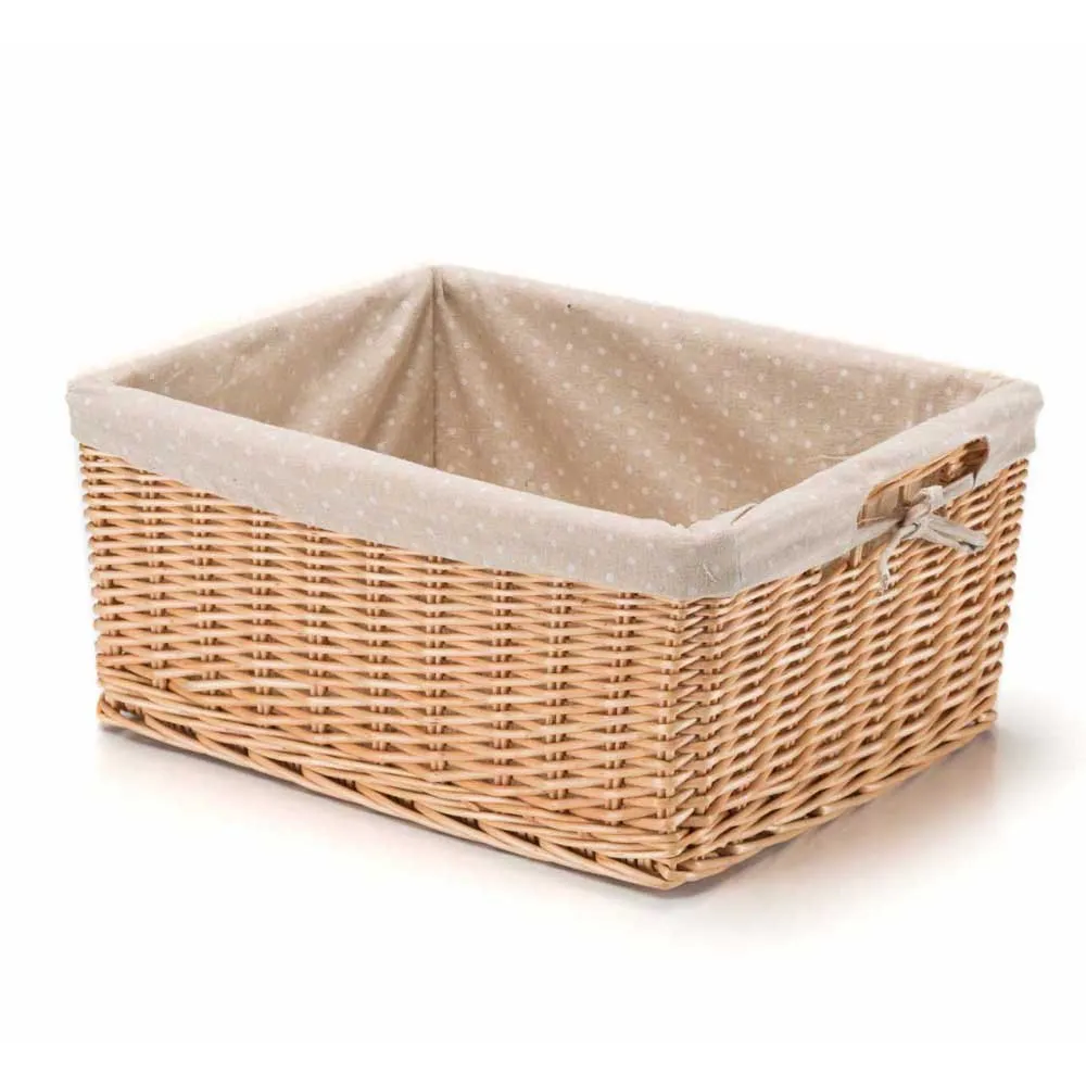 Bonin Rectangular Korb, Nautral, One Size Bonin Rectangular Korb, Nautral, One Size