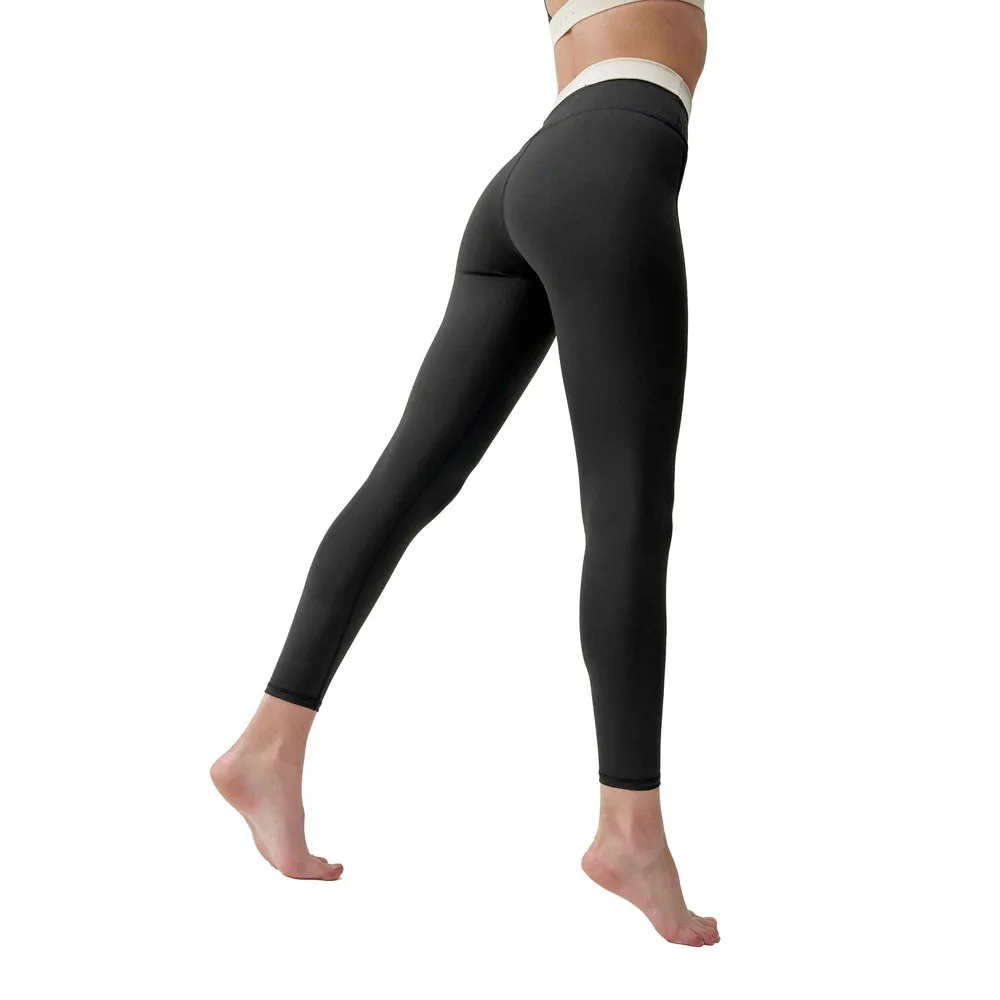 Born Living Yoga Fiorella Leggings Mit Hoher Taille female, Black / stone Born Living Yoga Fiorella Leggings Mit Hoher Taille female, Black / stone