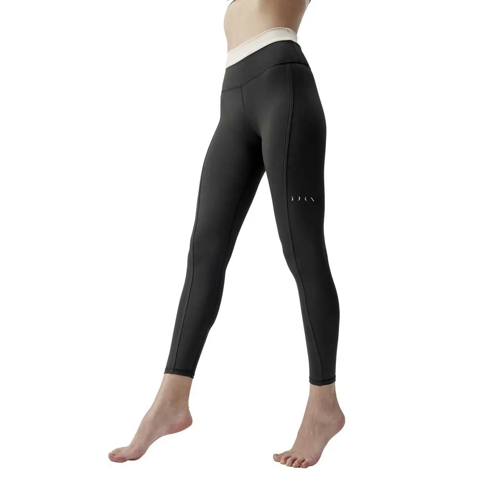 Born Living Yoga Fiorella Leggings Mit Hoher Taille female, Black / stone Born Living Yoga Fiorella Leggings Mit Hoher Taille female, Black / stone