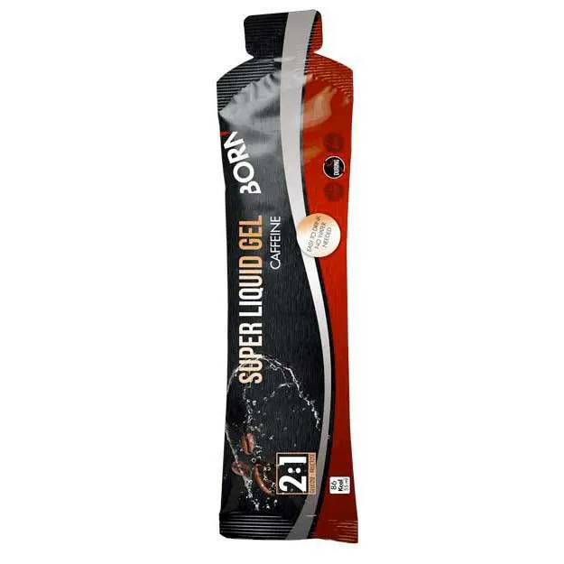 BORN Super Liquid Schachtel Mit Energiegelen 55ml 12 Einheiten, Black, One Size BORN Super Liquid Schachtel Mit Energiegelen 55ml 12 Einheiten, Black, One Size