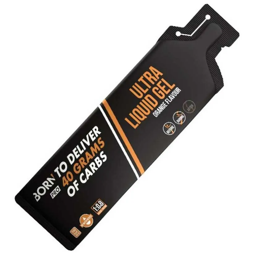 BORN Ultra Liquid Schachtel Mit Energiegelen Orange 60 Ml 12 Einheiten, Multicolor, One Size BORN Ultra Liquid Schachtel Mit Energiegelen Orange 60 Ml 12 Einheiten, Multicolor, One Size