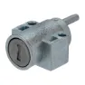 Bosch Abus Powertube 750 Standard Batteriesperre, Silver, One Size