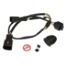 Bosch Kabeladapter für Doppelakkus mit Ladebuchse und Stiftabdeckung BCH231 Unisex, schwarz, 515/430mm