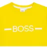 Boss J25n29 Kurzarm-t-shirt, Yellow, 16Y