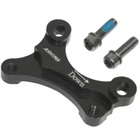 BRAKCO Adapter für MTB-Scheibenbremsen, der den Standard-Bremssattel auf eine Gabel mit Scheibe und auf einen Rahmen erhöht Ashima Unisex