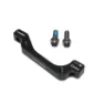 BRAKCO Adapter Scheibenbremse mit Bremssattel auf internationalen Rahmen Post-Mount Unisex, schwarz, 160mm