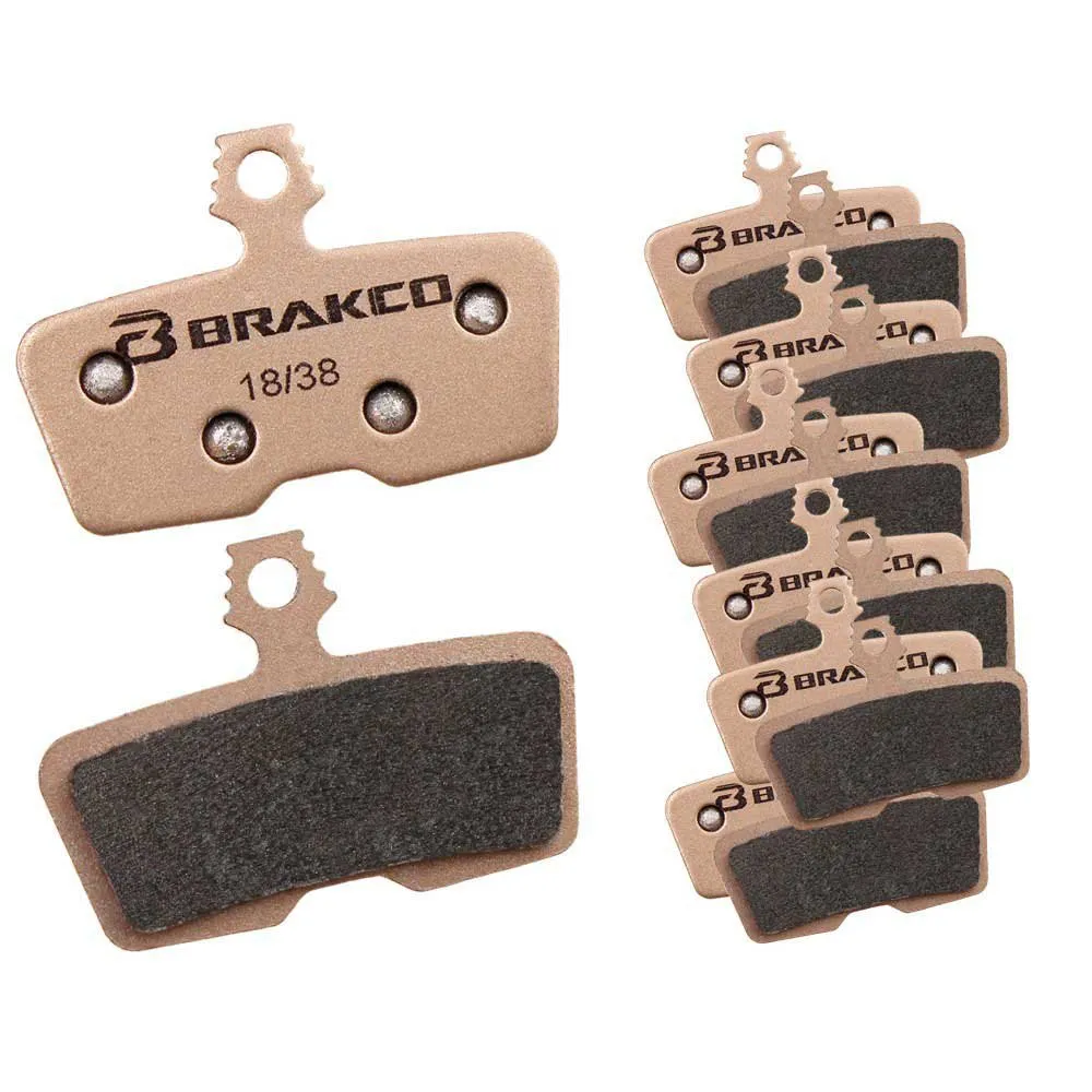 BRAKCO Avid Code 2011+/sram Code R Code Re-c Sinterbremsbeläge 25 Paare, Copper, One Size BRAKCO Avid Code 2011+/sram Code R Code Re-c Sinterbremsbeläge 25 Paare, Copper, One Size
