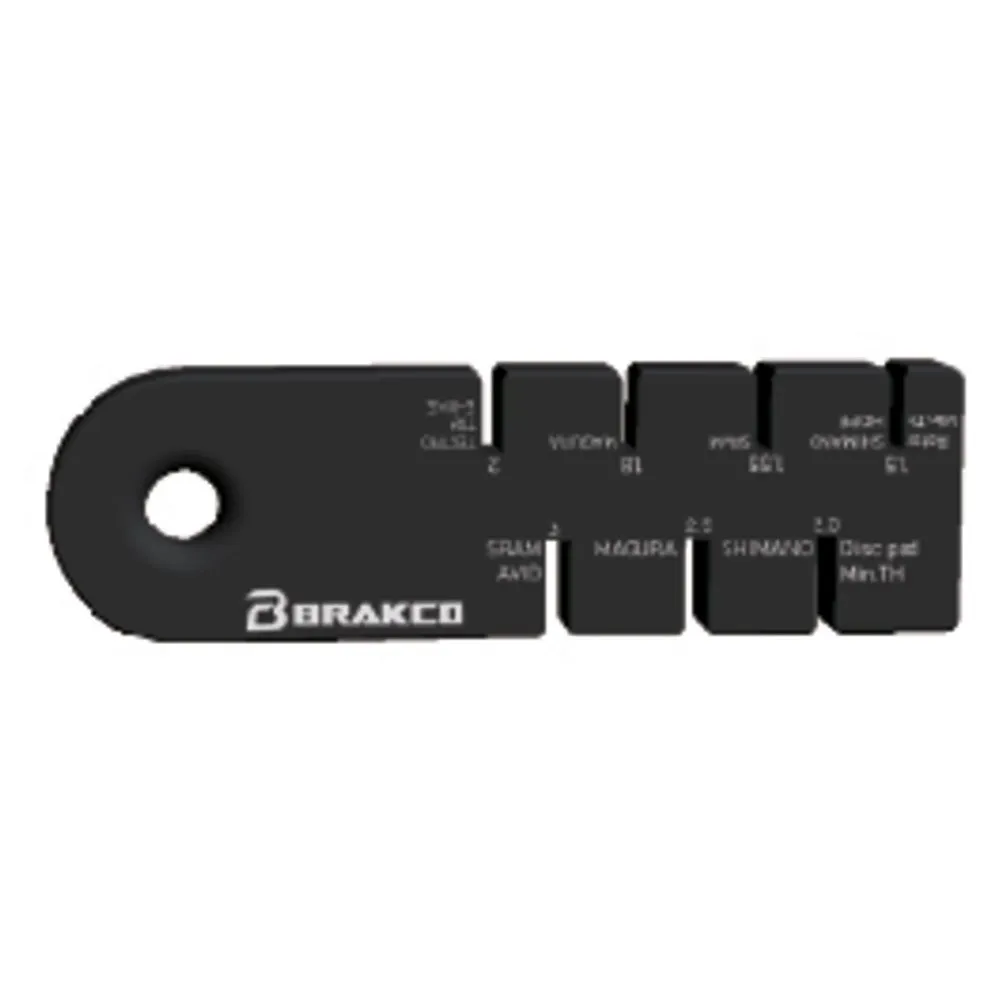 BRAKCO Bremsbelag-/scheibenverschleißmessgerät, Black, One Size BRAKCO Bremsbelag-/scheibenverschleißmessgerät, Black, One Size