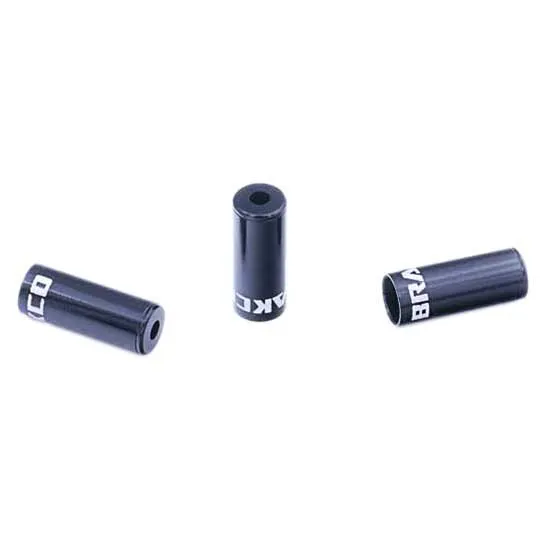 BRAKCO Cnc 5 Mm Bremszugendkappe Für Fahrrad 50 Einheiten, Black, One Size BRAKCO Cnc 5 Mm Bremszugendkappe Für Fahrrad 50 Einheiten, Black, One Size