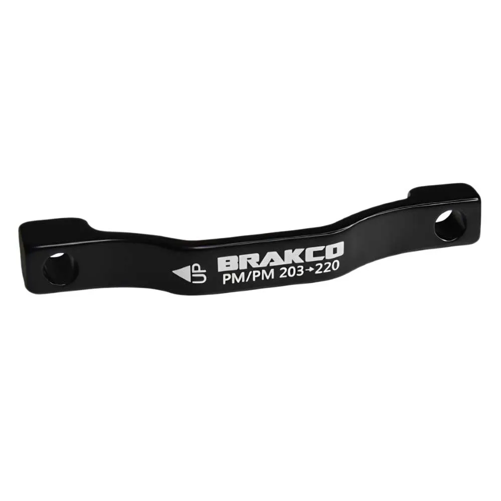 BRAKCO Pm 203 To Pm 220 Bremsscheibenadapter Für Fahrrad, Black, One Size