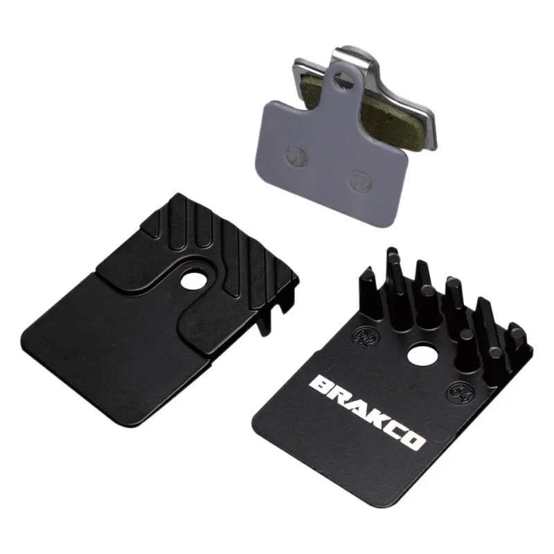 BRAKCO Shimano 2p Flat Mount 105 Grx Ultegra Sinterbremsbeläge, Multicolor, One Size BRAKCO Shimano 2p Flat Mount 105 Grx Ultegra Sinterbremsbeläge, Multicolor, One Size