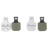 BRAKCO Silent Mineral Magura Mt5/mt7 Scheibenbremsbeläge 4 Einheiten, Multicolor, One Size