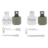 BRAKCO Silent Mineral Magura Mt5/mt7 Scheibenbremsbeläge 4 Einheiten, Multicolor, One Size