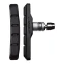 BRAKCO V-brake Felgenbremsbeläge 25 Paare, Black, 72mm