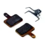 Brake Authority Bremsbelag ceramic shimano deore BR-M515 & BR-M525 meca 01 and hydro 03-04 / tektro auriga / giant route Unisex, bronze, TU
