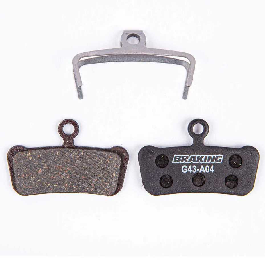 BRAKING Avid X.0 Trail/sram Guide Organische Scheibenbremsbeläge, Black, One Size BRAKING Avid X.0 Trail/sram Guide Organische Scheibenbremsbeläge, Black, One Size