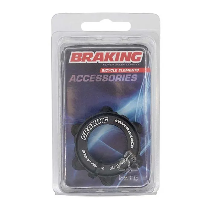 BRAKING Centerlock 15-20 Mm Bremsscheibenadapter Für Fahrrad, Black, One Size BRAKING Centerlock 15-20 Mm Bremsscheibenadapter Für Fahrrad, Black, One Size