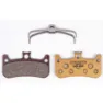 BRAKING Formula Cura 4 Metallische Carbon-scheibenbremsbeläge, Gold, One Size