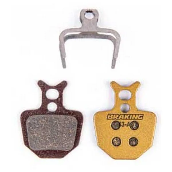 BRAKING Formula Oro Metallische Carbon-scheibenbremsbeläge, One size BRAKING Formula Oro Metallische Carbon-scheibenbremsbeläge, One size