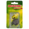 BRAKING Formula Oro Organische Scheibenbremsbeläge, Black, One Size