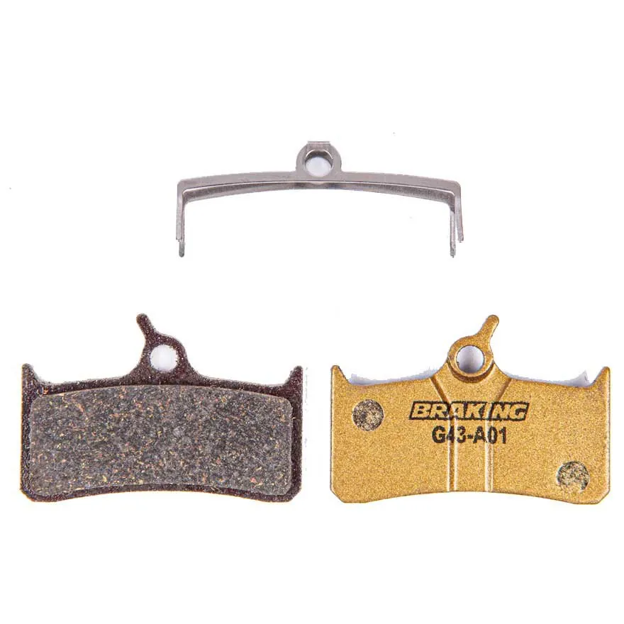 BRAKING Hope Mono Metallische Carbon-scheibenbremsbeläge, Gold, One Size BRAKING Hope Mono Metallische Carbon-scheibenbremsbeläge, Gold, One Size