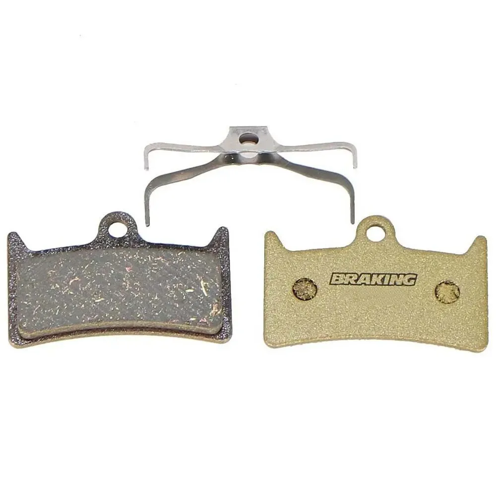 BRAKING Hope V4 Metallische Carbon-scheibenbremsbeläge, Gold, One Size BRAKING Hope V4 Metallische Carbon-scheibenbremsbeläge, Gold, One Size