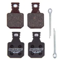 BRAKING Magura Mt5/mt7 Organische Scheibenbremsbeläge 2 Paare BRAKING Magura Mt5/mt7 Organische Scheibenbremsbeläge 2 Paare