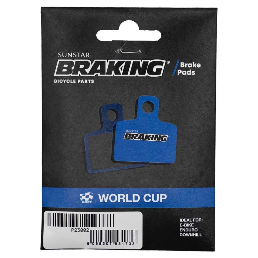 BRAKING Race World Cup Formula The One Sinterbremsbeläge, Blue, One Size BRAKING Race World Cup Formula The One Sinterbremsbeläge, Blue, One Size