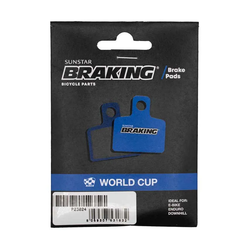BRAKING Race World Cup Magura Mt5/mt7 Sinterbremsbeläge, Blue, One Size BRAKING Race World Cup Magura Mt5/mt7 Sinterbremsbeläge, Blue, One Size