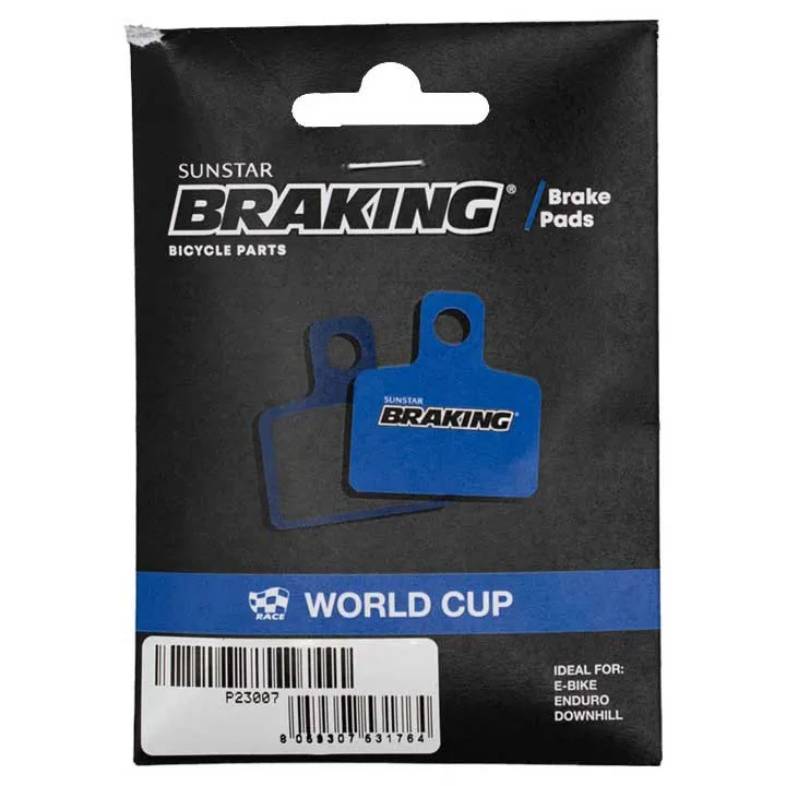 BRAKING Race World Cup Shimano Saint 2010 Sinterbremsbeläge, Blue, One Size BRAKING Race World Cup Shimano Saint 2010 Sinterbremsbeläge, Blue, One Size